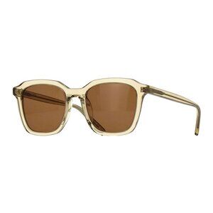 NWT SAINT LAURENT SUNGLASSES YELLOW BROWN